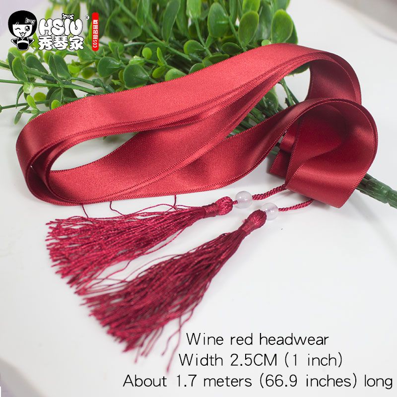 Wino Red Hair Band