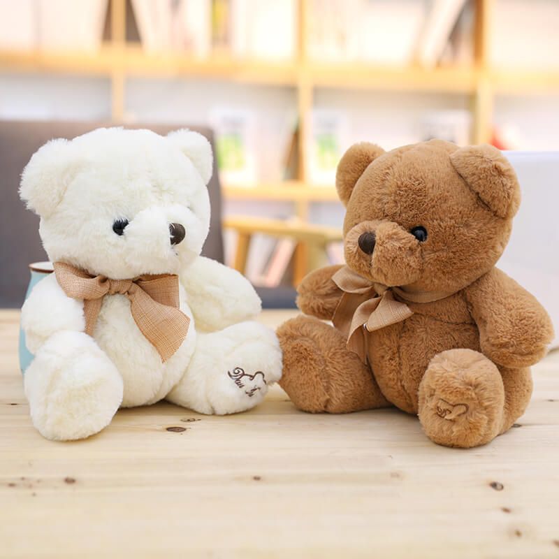 7pcs Cute Mini Bear Stuffed Animal Doll Plush Soft Toy Girl Birthday Gifts 