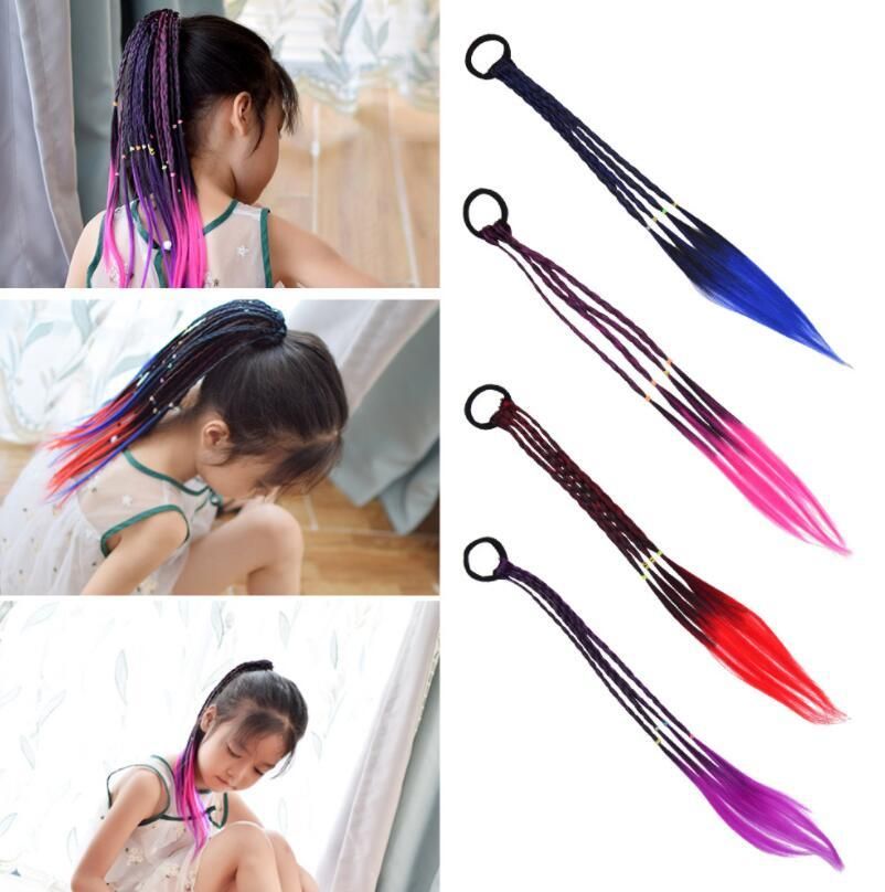 Cute Wigs Barrettes For Girls Teens Toddlers Kids Party Birthday
