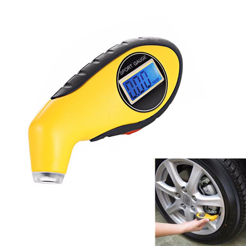LCD Digital Tire Tyre Air Pressure Gauge Tester Tool Meter For Car Motorcycle LCD Digital Tire Tyre Air Pressure Gauge Tester Tool Meter For Car Motorcycle