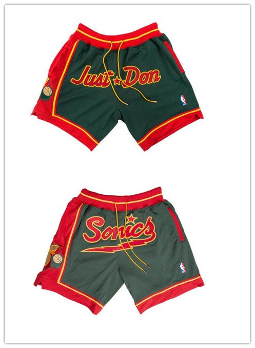 Sonics just don shorts Clearance