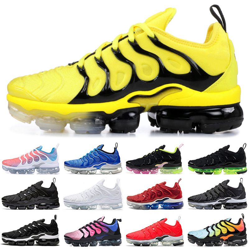 Compre Nike Air Max TN Plus Venta Al Por Mayor De Zapatillas TN Plus  BUMBLEBEE Para Hombre Mujer Triple Negro Blanco Lava Glow Rojo Gris Para  Hombre Zapatillas Zapatillas Deportivas A 35,97