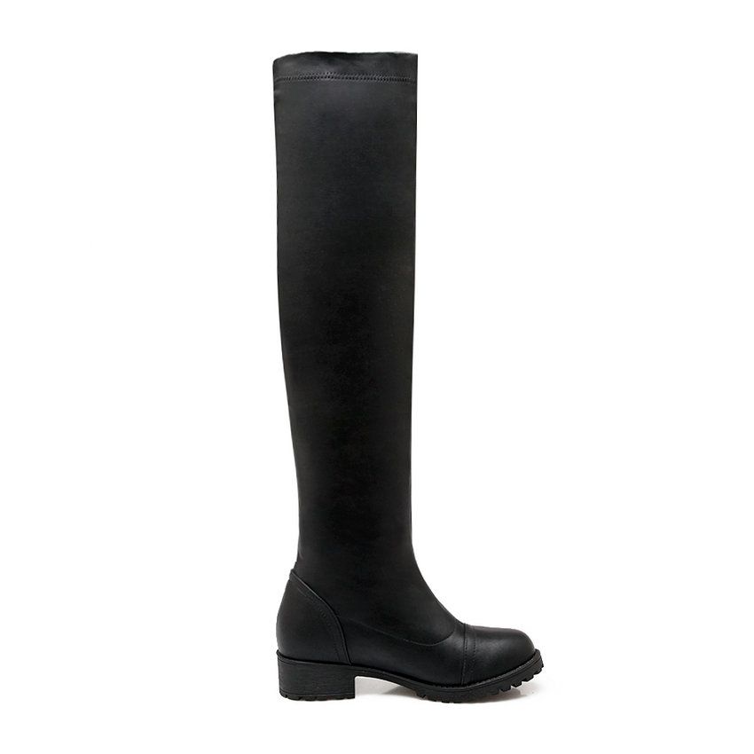 Großhandel Lady Jane Fashion PU Leder Overknee Stiefel Med Heels Round Toe Slip On Party Wear Kleid Stiefel Thick Heels Schwarz Von Gavingg, $52.17 Großhandel Lady Jane Fashion PU Leder Overknee Stiefel Med Heels Round Toe Slip On Party Wear Kleid Stiefel Thick Heels Schwarz Von Gavingg, $52.17