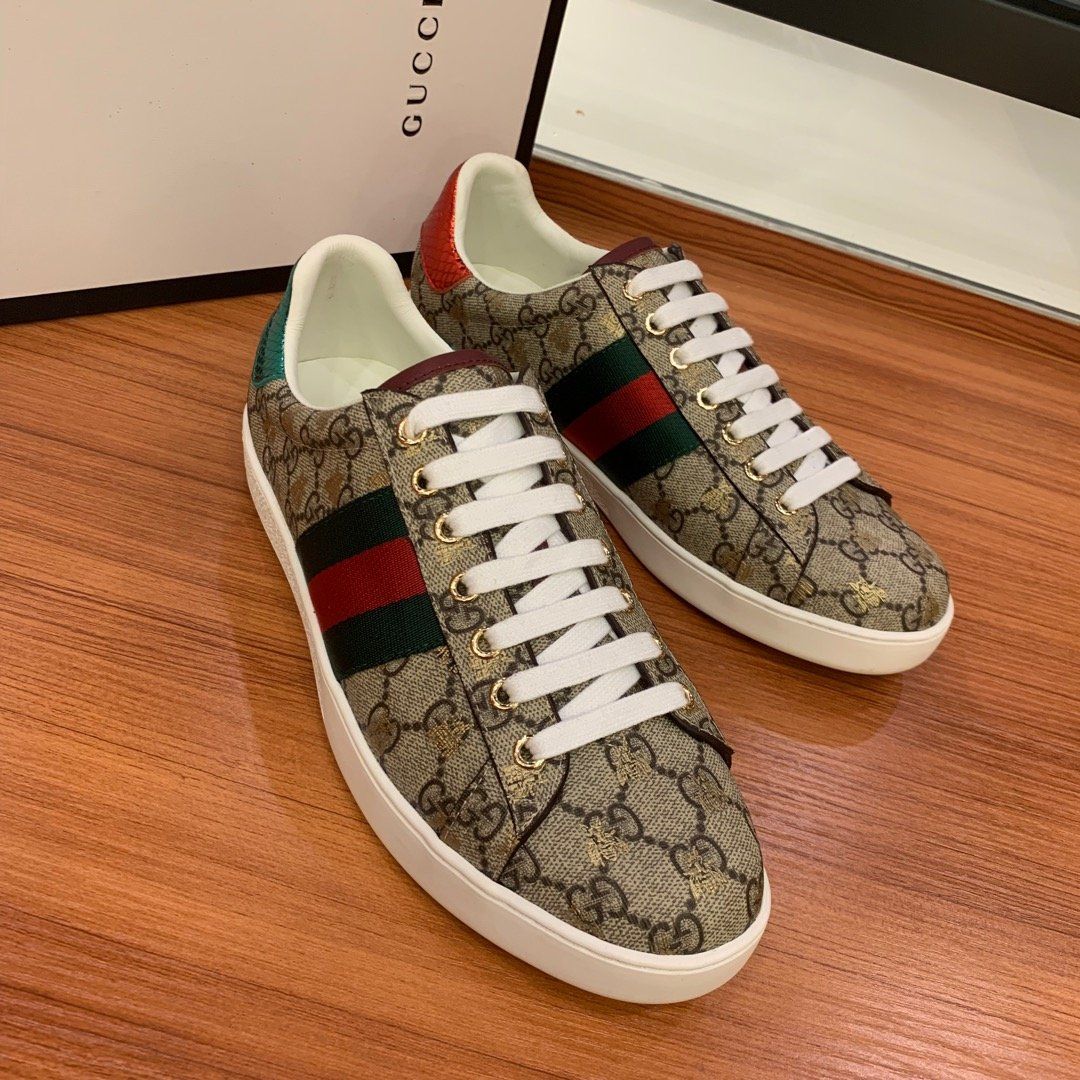 gucci red bottom sneakers