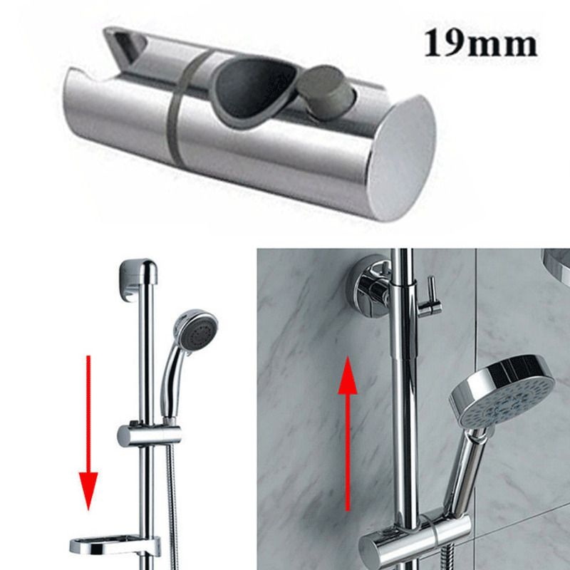 satin al ayarlanabilir abs dus basligi tutucu banyo dus 19mm rayli slider parantez kelepce tl46 88 tr dhgate com