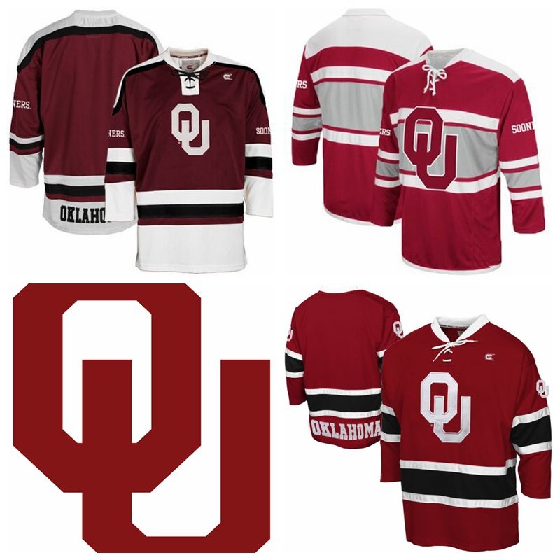 oklahoma sooners hockey jersey