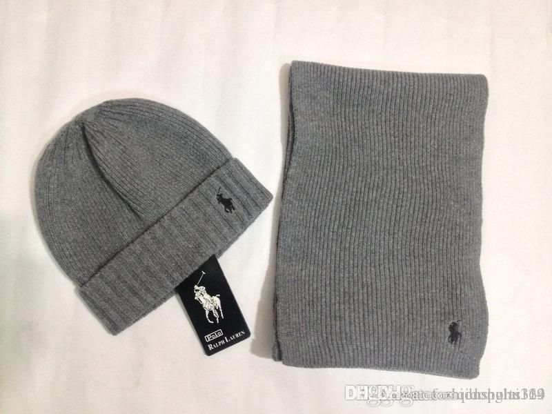 polo hat and glove set