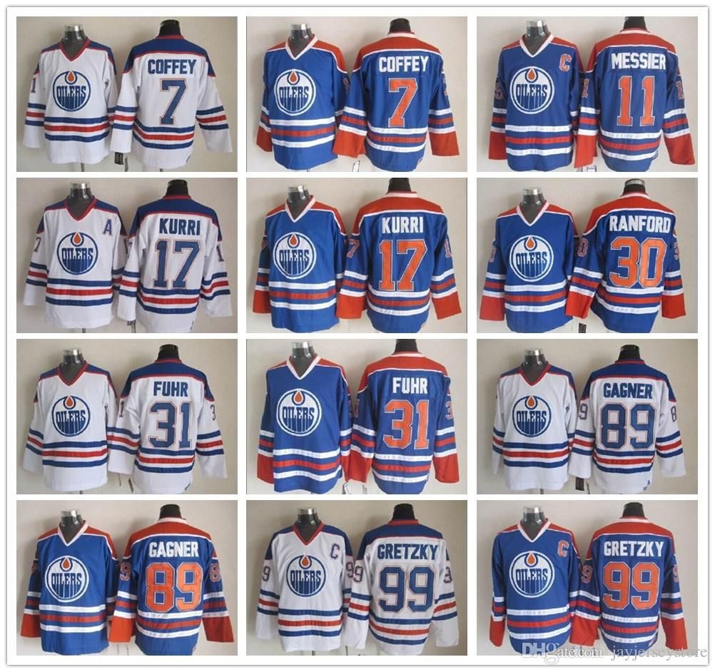 edmonton oilers old jersey