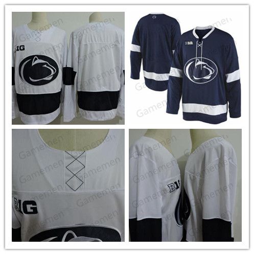 penn state hockey jersey grey