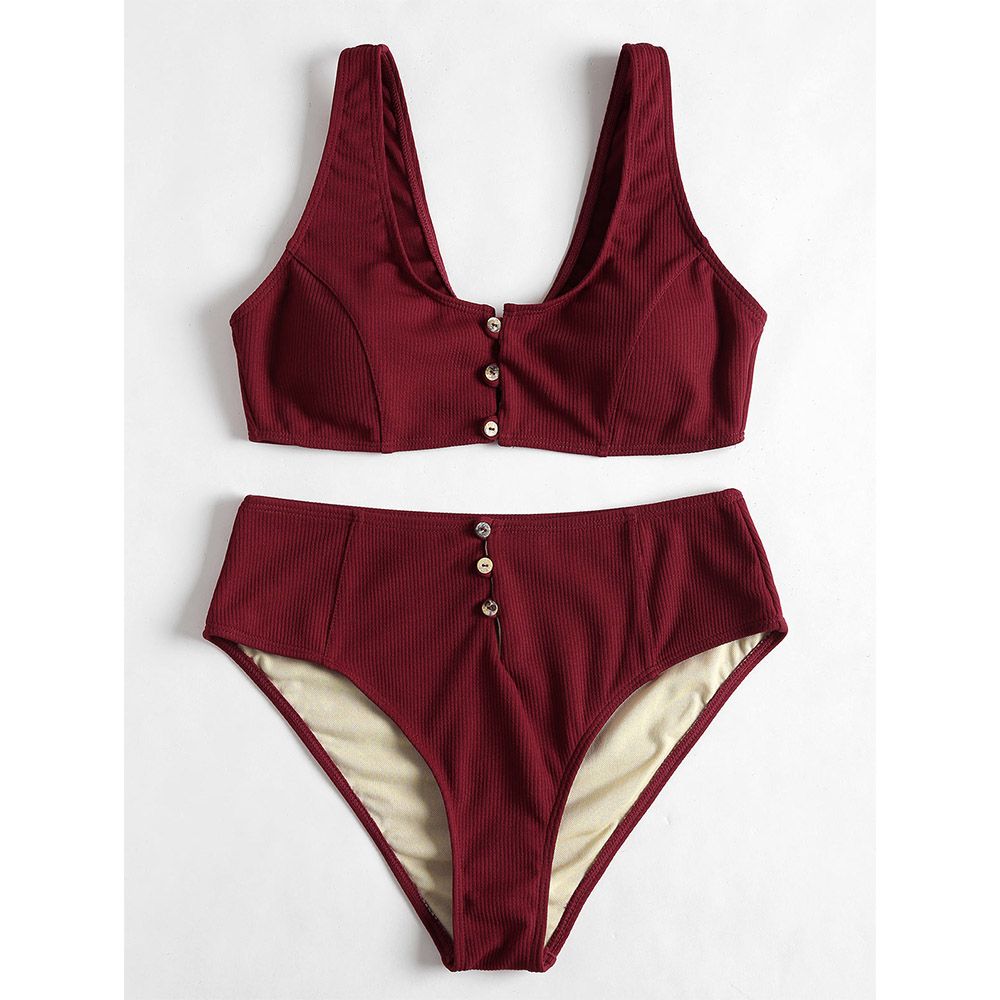 swimsuit with buttons