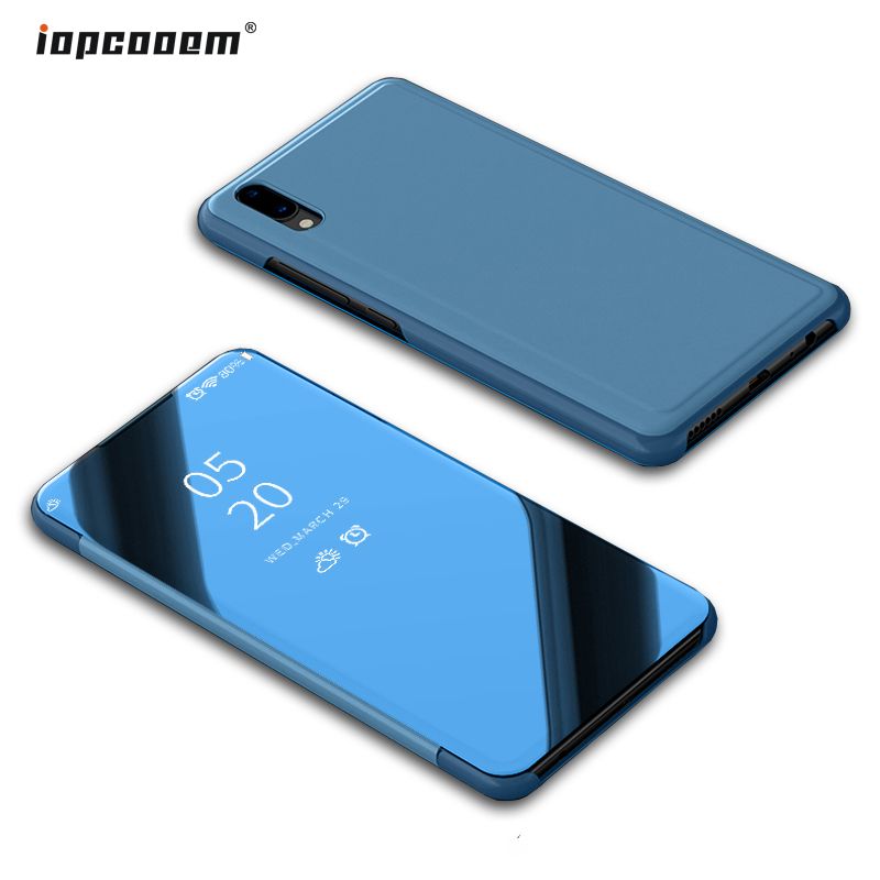 Vivo V11 Case V11i Cover Luxury Smart Transparent View Mirror Leather Flip Stand Case For Vivo V11 Pro Phone Shell Funda Coque From Zhanhuainternet 13 23 Dhgate Com