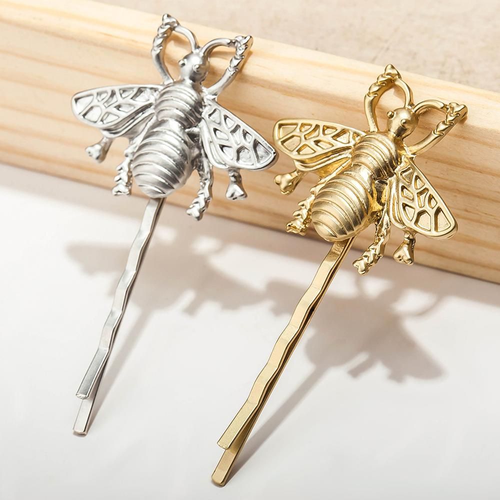 Metal Little Bee Hair Clip For Girls Headwear Adult Hair