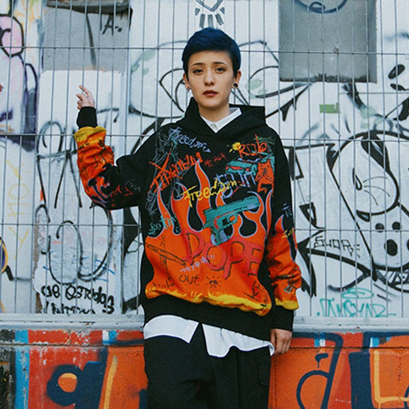 oversized designer sweatshirt