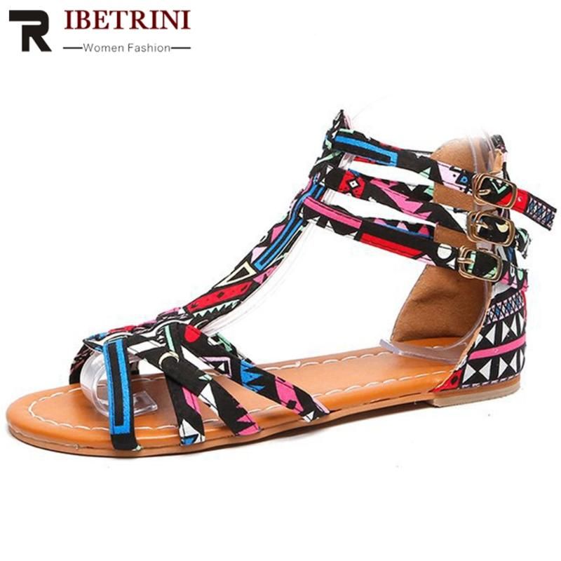 gladiator flat shoes