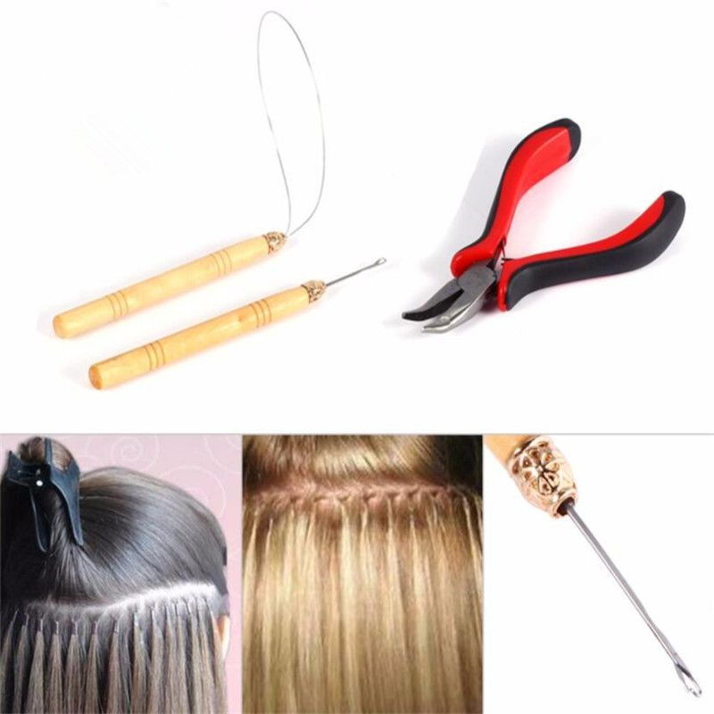hair extensions loop tool