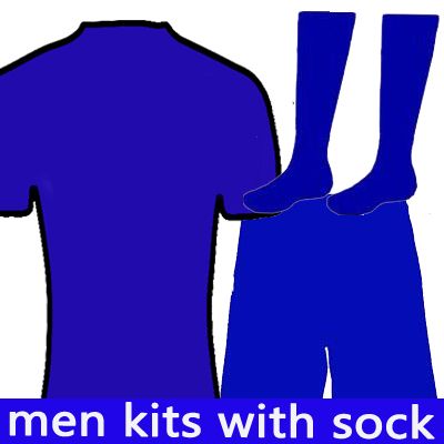 men kits with socks