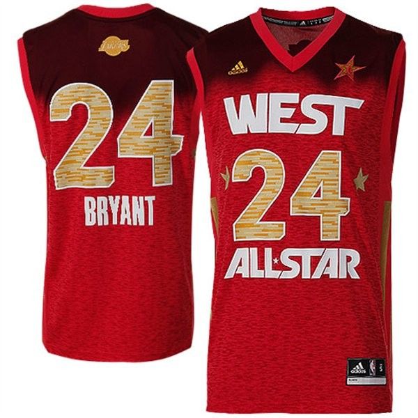 red lakers jersey