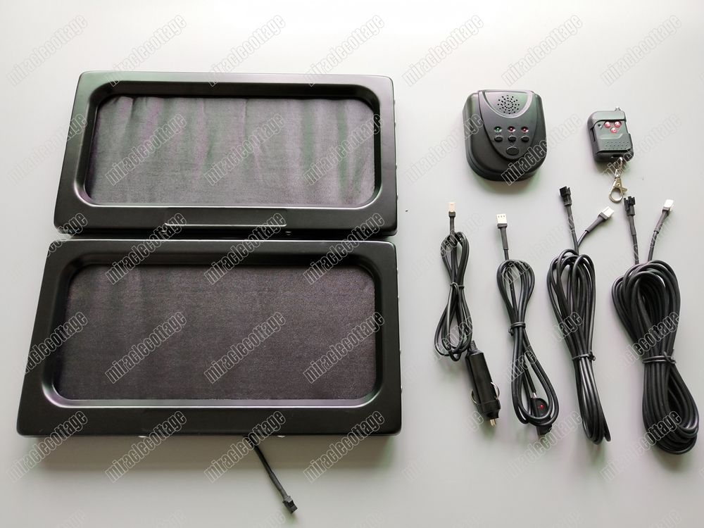 Metal Auto/Car Remote Control Hide Away Licence Plate Holder, Privacy