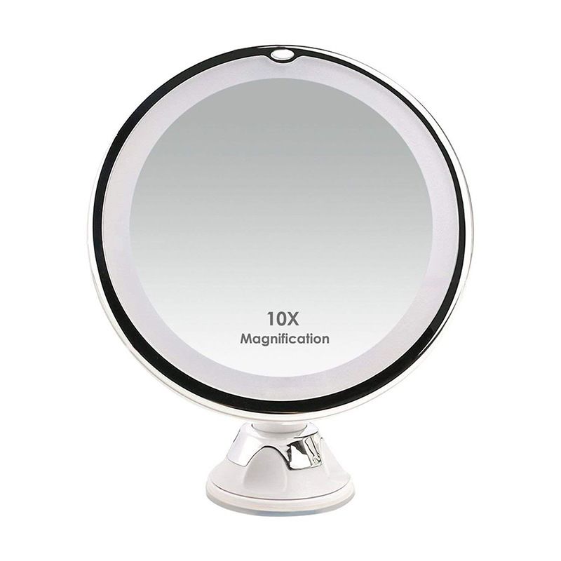 illuminated magnifying mirror 10x