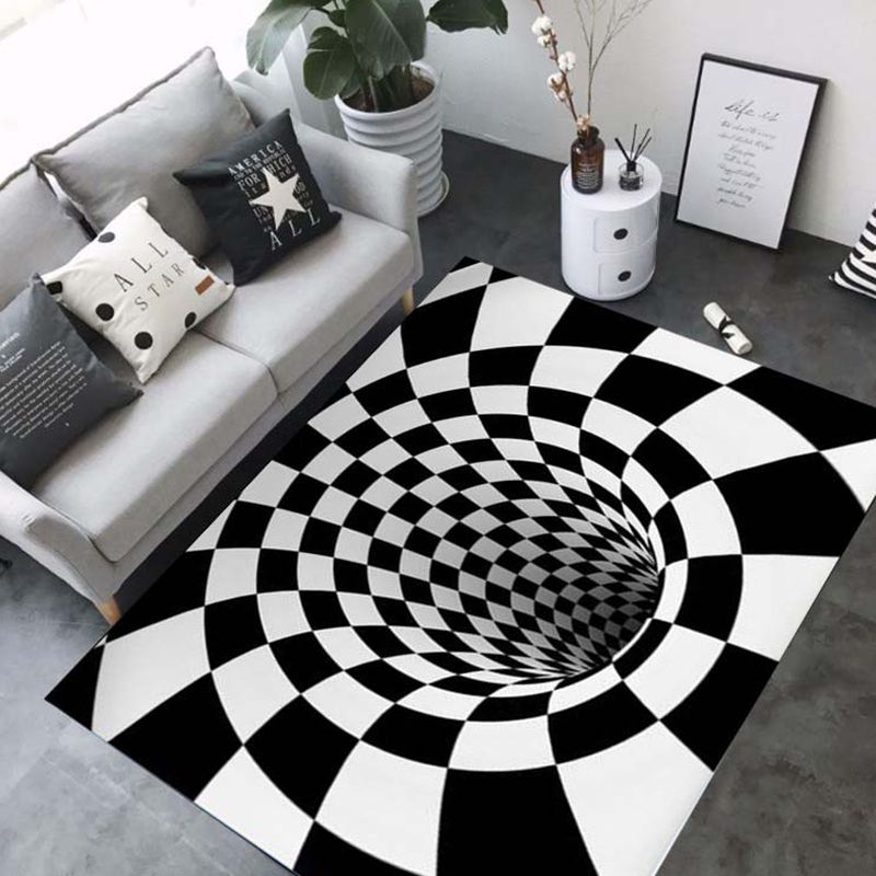 3D Carpets Luxury Geometry Optical Illusion Area Rugs Bathroom Living Room  Floor Anti Slip Mat Bedroom Bedside padstyle