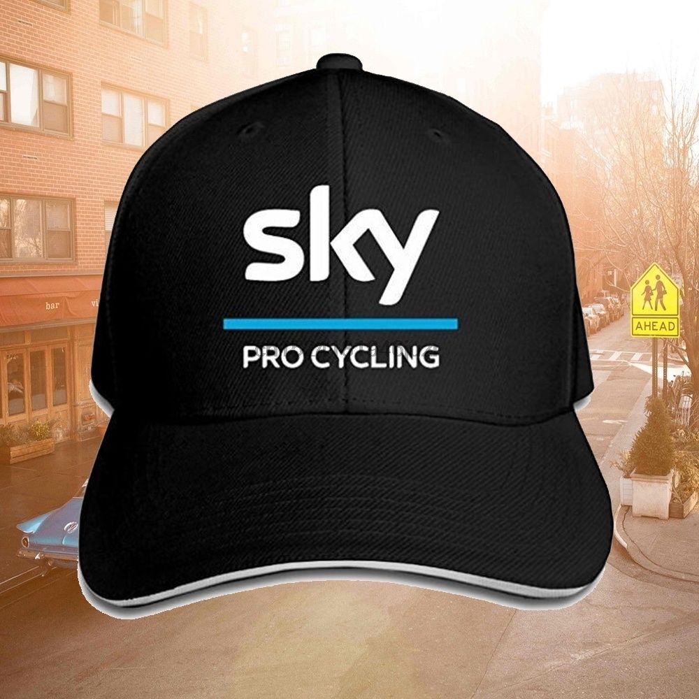 cycling team baseball caps