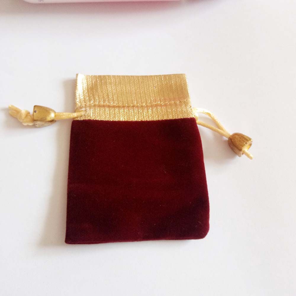 wine velvet bag