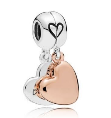 Rose Mother Daughter Love Hanging Charm