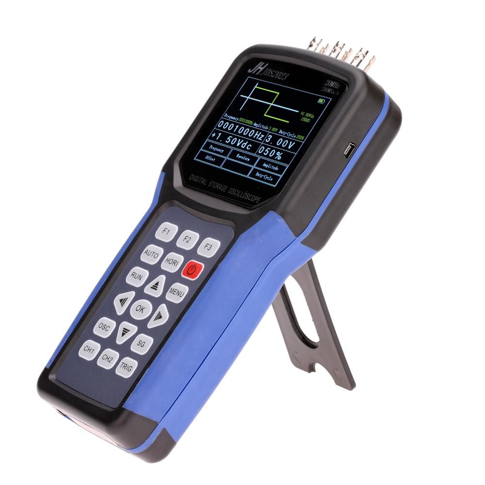 Handheld mini Pocket Portable LCD Display Digital Oscilloscope 20MHz 100MS/s New