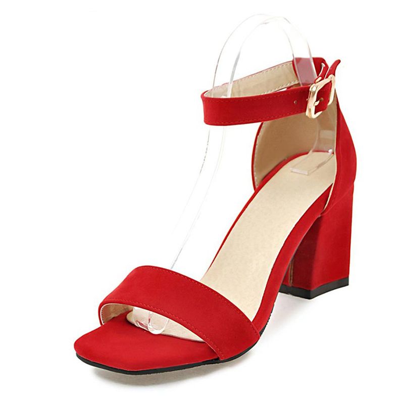 Tacones Rojos Abiertos Factory Sale, 52% OFF | www.autoescolaurgell.com
