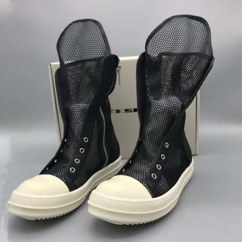 black boots in summer