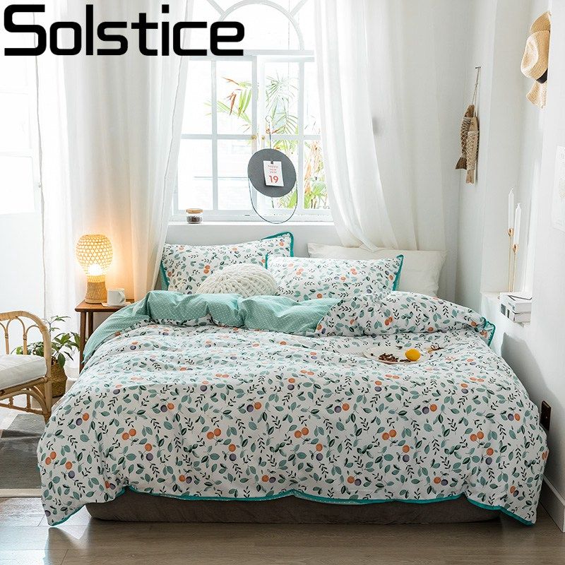 Solstice Home Textile Floral Rustic Style Bedding Set Boy Kid
