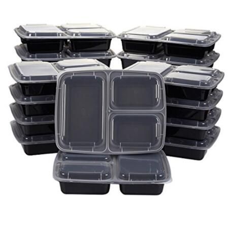toptan satis fiyati den 3 bolmeler mikrodalga gida depolama tek kullanimlik yemek hazira kaplari kapak yemek hazirlik parts kontrolu ile bento kutusu ogle yemegi kutusu tepsisi den online magaza dhgate com
