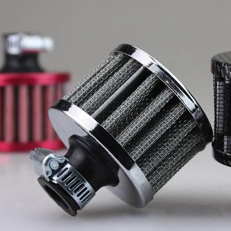2020 Universal 12mm Motorcycle Oil Cold Air Intakes For Cars Filter Kit