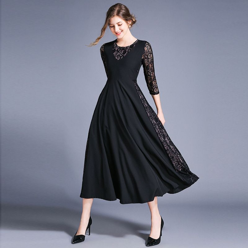 black design dress