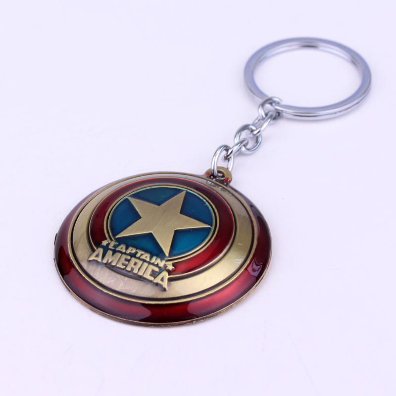 UK Avengers Marvel Captain America Custom Paracord High Quality Lace Keyring