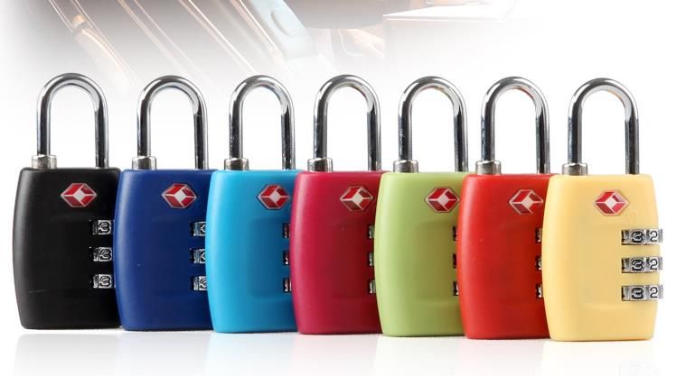 3 digit luggage lock
