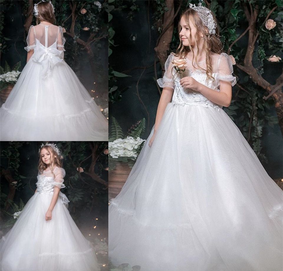 white flower girl dresses ireland