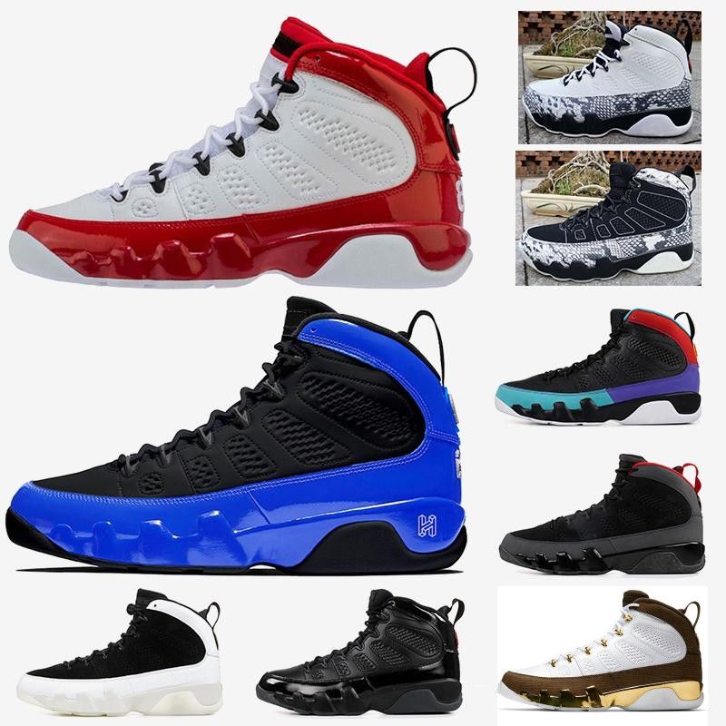 2020 Jumpman 9s Mens Basketball Shoes Gym Red 9 Racer Blue Dream It