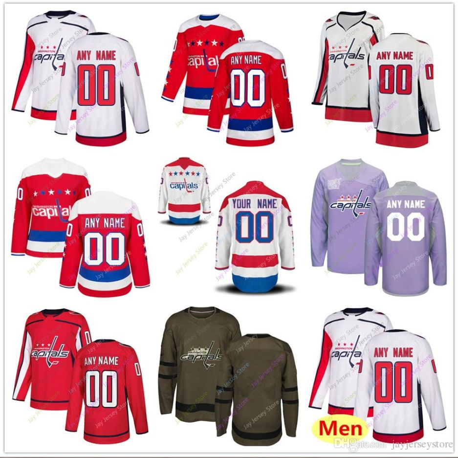 washington capitals custom jersey