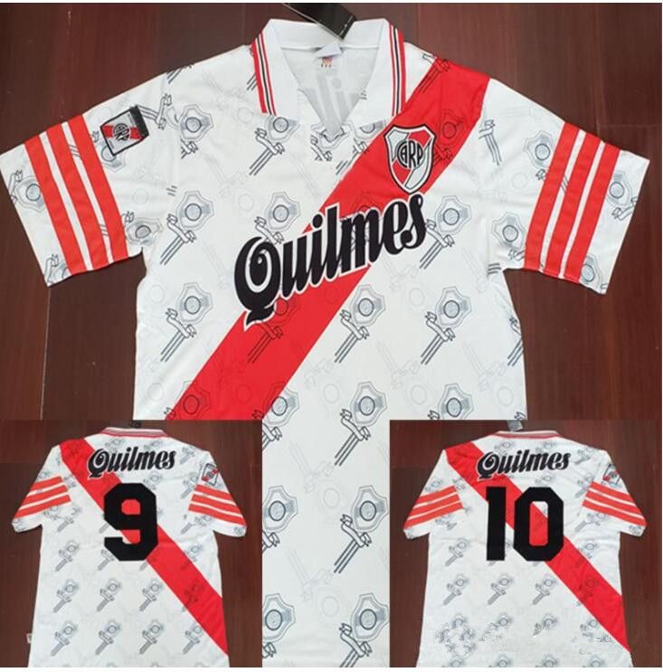 Alerta repertorio Encarnar 96 97 River Plate Retro Soccer Jersey Pablo Aimar Vintage Gallardo 1996 1997 Calcio MAGLIA Camisas Alerta repertorio Encarnar 96 97 River Plate Retro Soccer Jersey Pablo Aimar Vintage Gallardo 1996 1997 Calcio MAGLIA Camisas