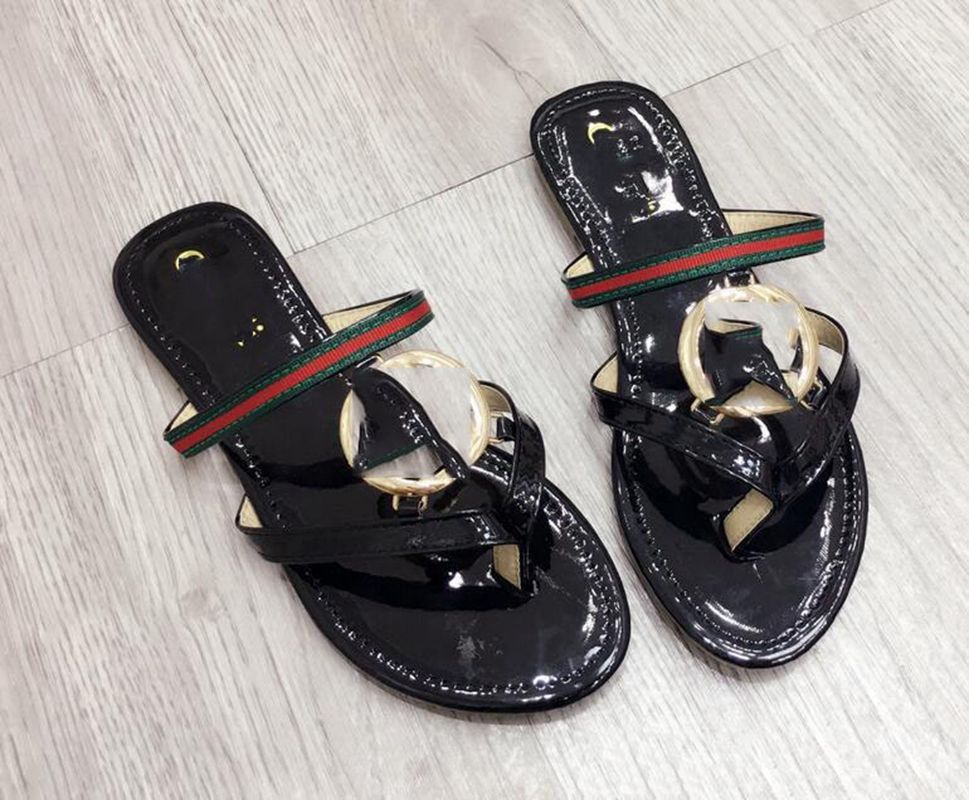 2019 sandalias la manera del famoso G. chancletas de los zapatos de