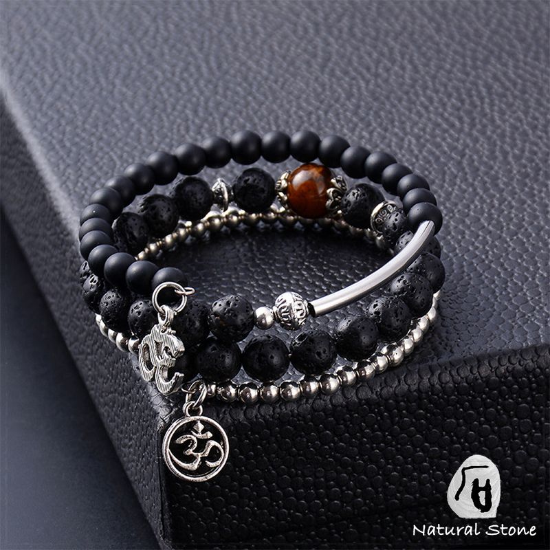black matte bangles