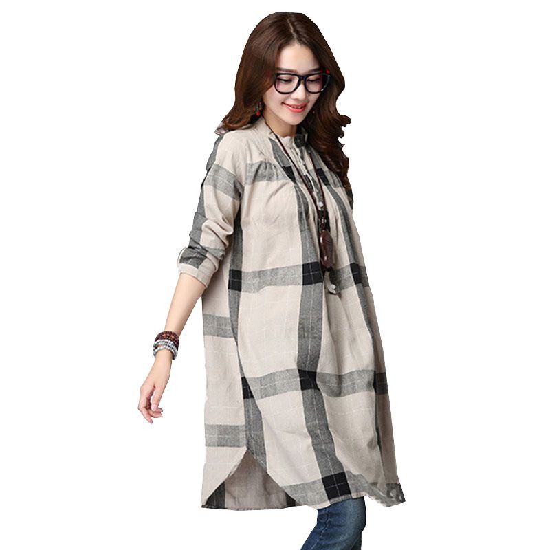 Compra Blusas De Maternidad A Cuadros Ropa Suelta Para Mujeres Embarazadas Ropa  De Embarazo Camisa De Manga Larga De Algodón Tallas Grandes 2019 Nuevo  Y19052003 Barato | Entrega Rápida Y Calidad | Es.Dhgate