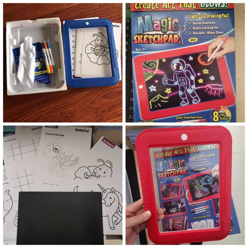 children's light up drawing board