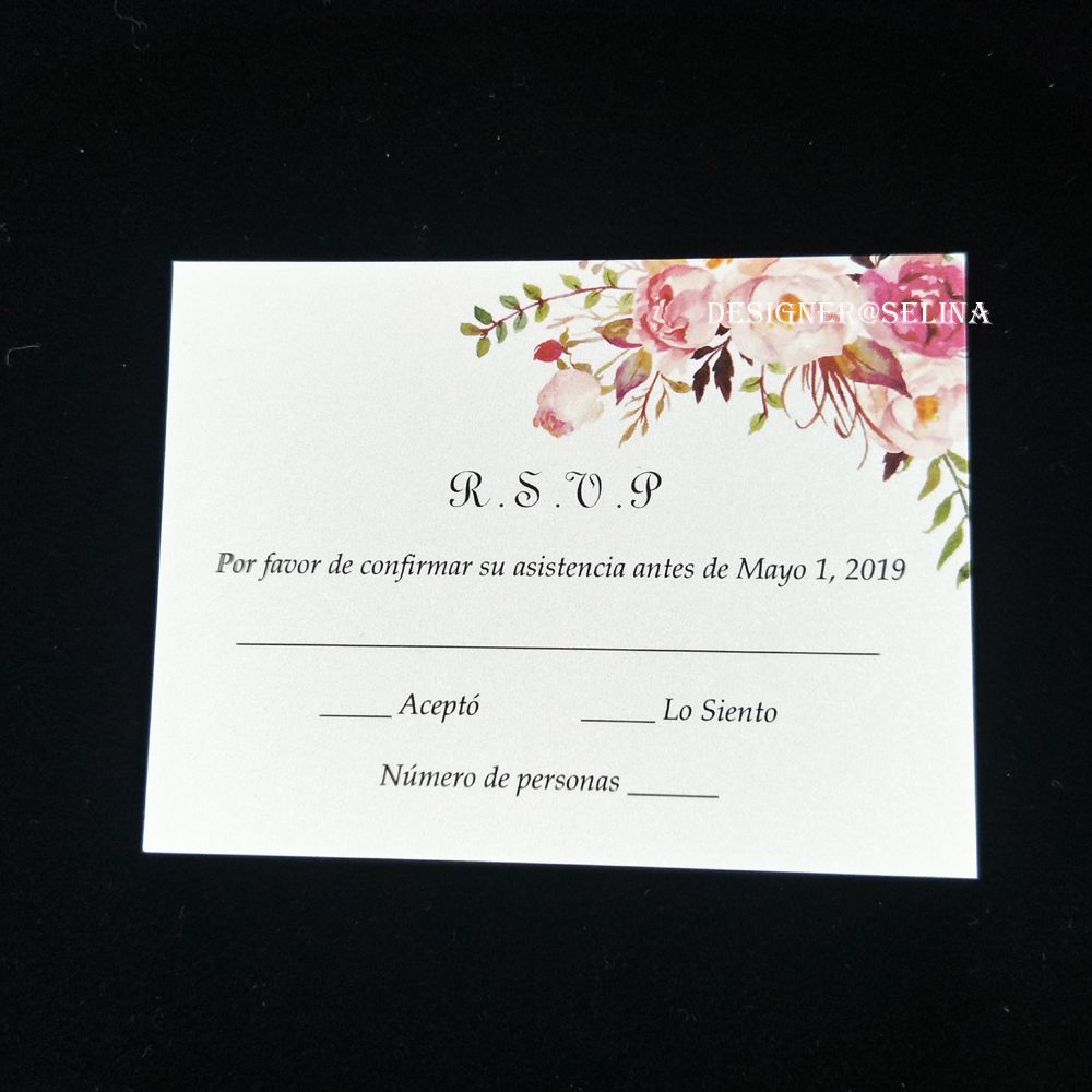 2019 specially personalized invitation rsvp card response card reception card thank you card support free printing free printing christian wedding invitation response card