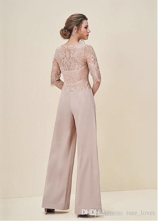 pink jumpsuit wedding guest
