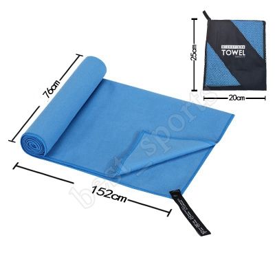 Viaje al aire libre microfibra toalla de secado Natación toalla absorbente toalla de baño