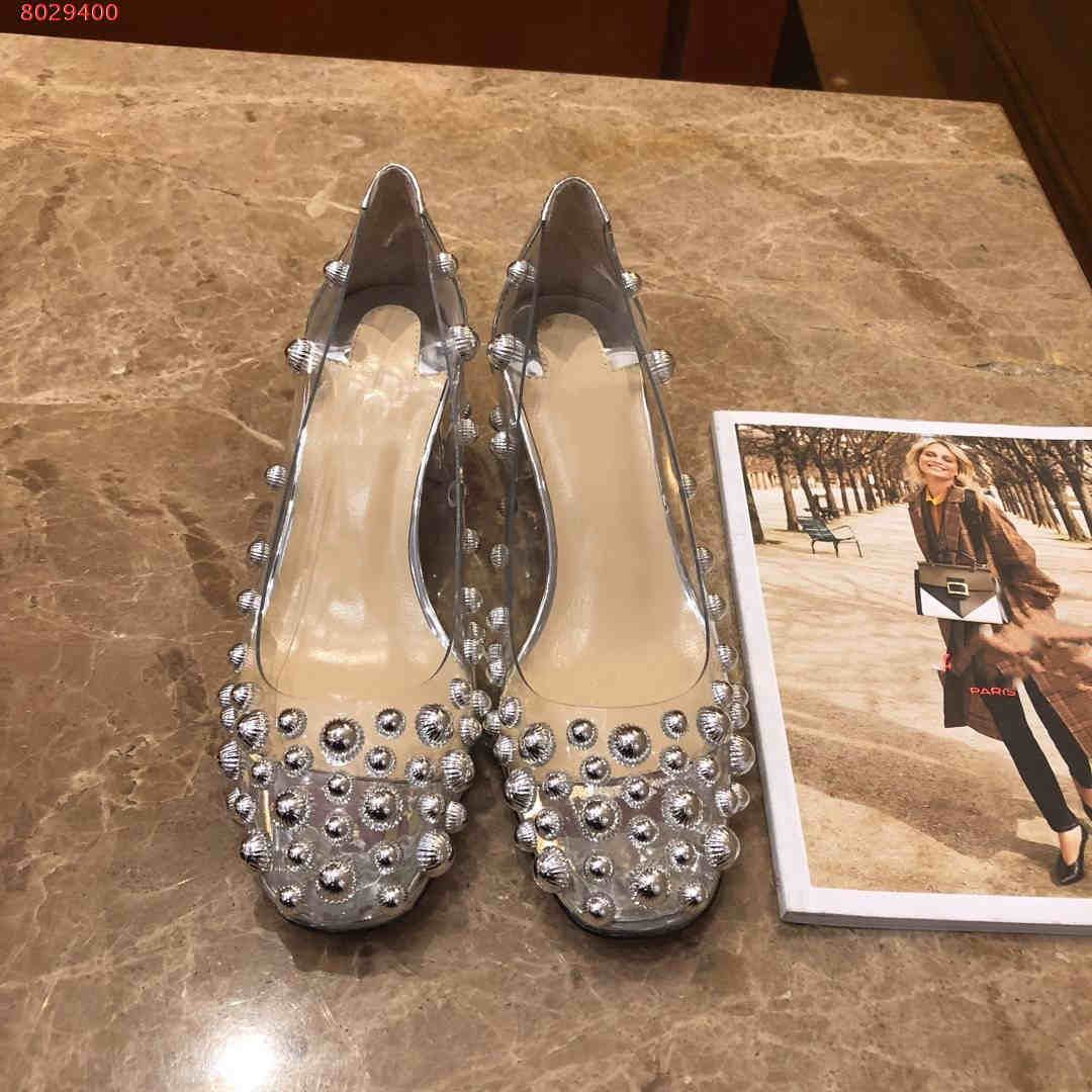 Compre Novas Mulheres Se Vestem Sapatos Prego Contas Estilo Europeu E  Americano High End High End Personalizado Sapatos De Salto Alto Impressos  Moda Delicado Barato | Entrega Rápida E Qualidade | Pt.Dhgate