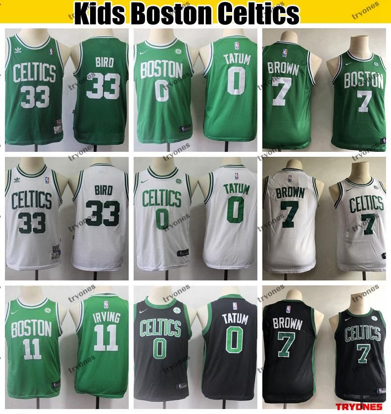 larry bird kids jersey