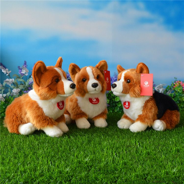 stuffed corgi puppy